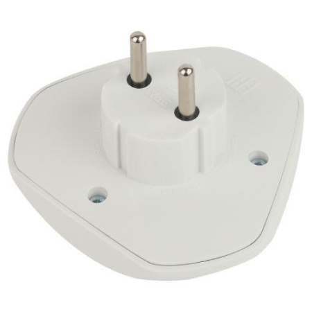 Разветвитель 3-м без заземл. 10А IP20 SPx-3-W бел. Эра Б0053481