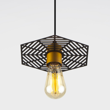 Подвесной светильник Eurosvet 50167/1 бронза/черный