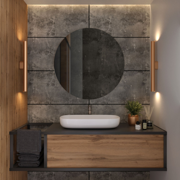 Бра Elektrostandard Langer матовое золото (40124/LED)