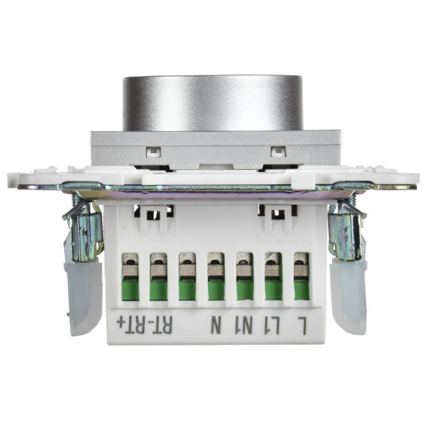 Термостат электронный SKANDY SK-T01S с индикацией серебр. IEK SK-RT11-K23