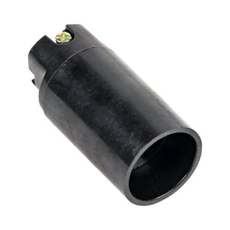 Патрон E14 карболитовый подвесной черн. EKF LHC-E14-s-s