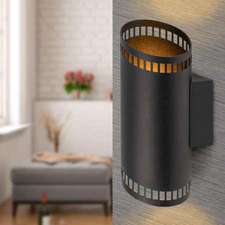 Светильник WL51 BK G9 40Вт IP20 настенный черн. Эра Б0061197