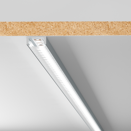 Профиль для светодиодной ленты Geniled накладной тонкий 16x7x3000 М16