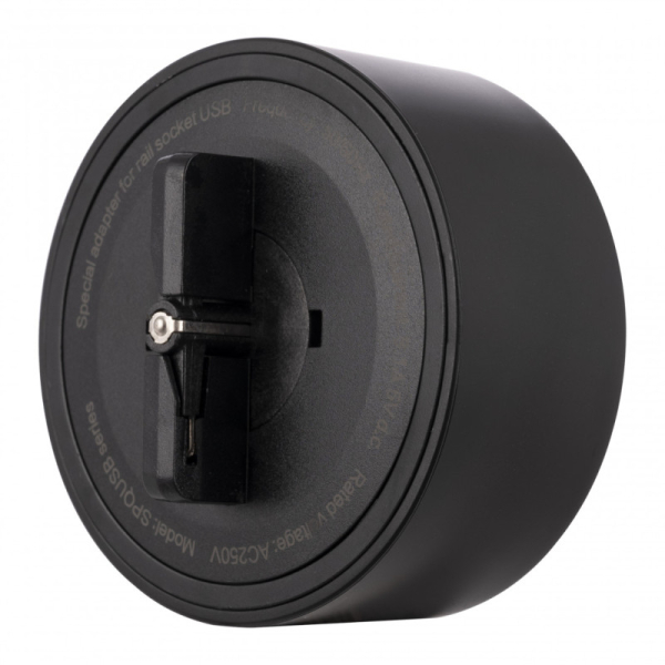 Трековая система розеток Arte Milano 399732TS/USB-Type-C Black