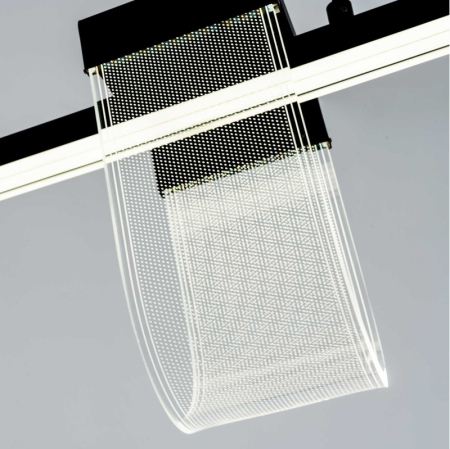 Подвесная люстра LED4U L7707-1200 BK