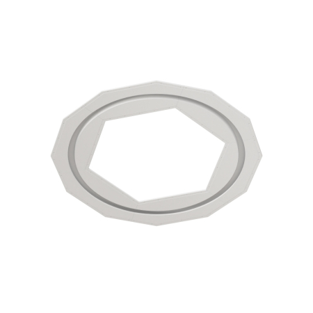 CALYPSO 1300 Встраиваемый кольцевой гипсовый светильник