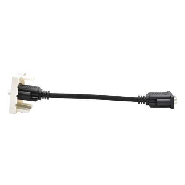 Розетка 1мод. VGA M/M РКМ-10-20-П бел. PRIMER IEK PR-KK40D-RV-0-1-K01