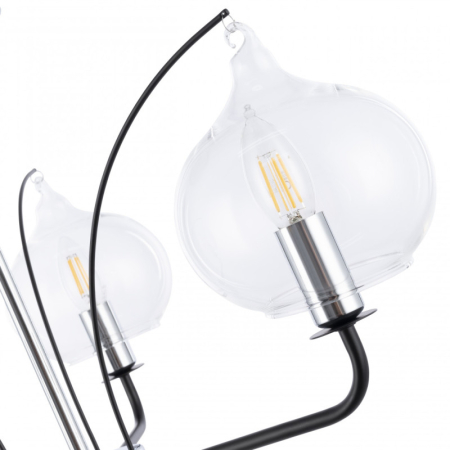 Люстра на штанге Arte Milano 321007/5 BK.CR