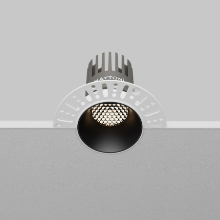 Встраиваемый светильник Maytoni Technical DL124-10W-4K-TRS-B