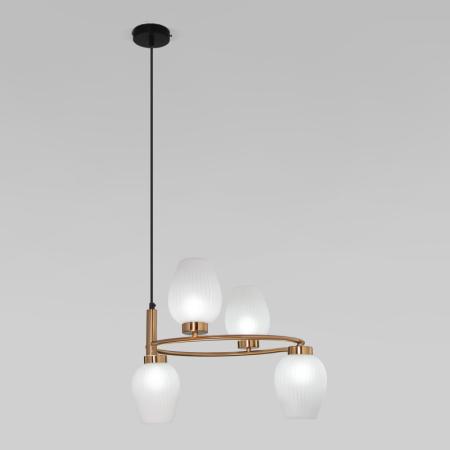 Подвесная люстра Eurosvet 30183/4 латунь