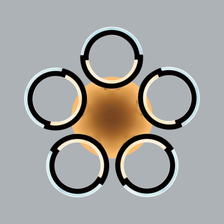 Накладная люстра LUMION 8027/55CL