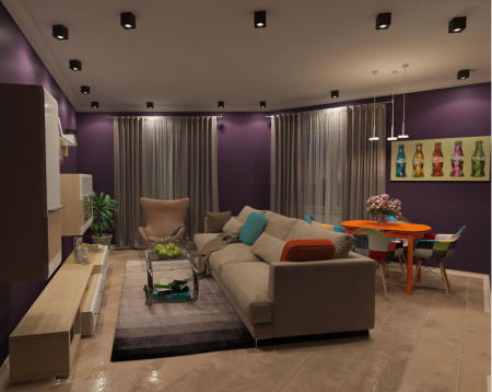 Накладной светильник Denkirs DK2003-BK