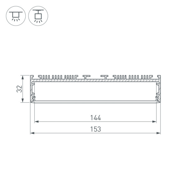 Профиль Arlight 036368