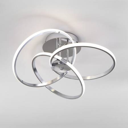 Подвесной светильник Eurosvet 90044/3 хром