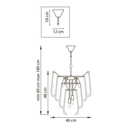 Подвесная люстра Lightstar 799082