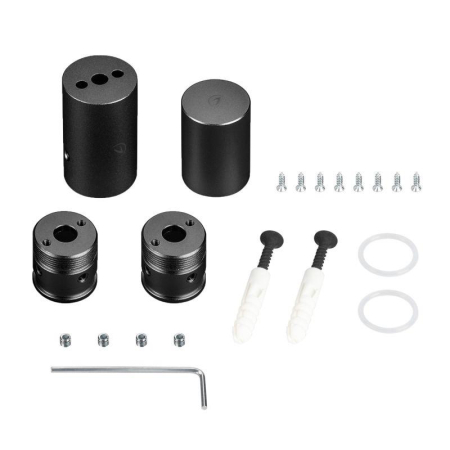 Крепление MOONLIGHT-VT-CEILING-D18 Black металл (комплект) Arlight 048591