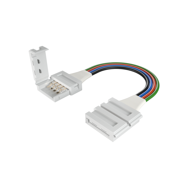 Коннектор для гибкого соединения светодиодной ленты RGB 10мм