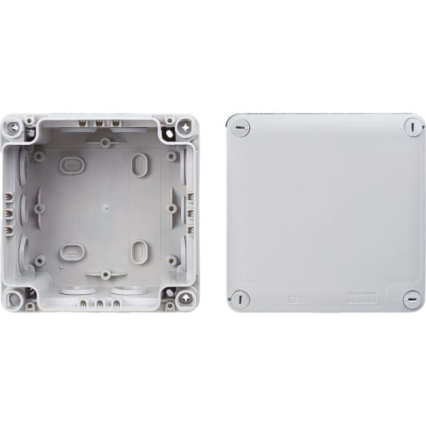 Коробка распределительная 130х130х74мм Plexo Leg 092032
