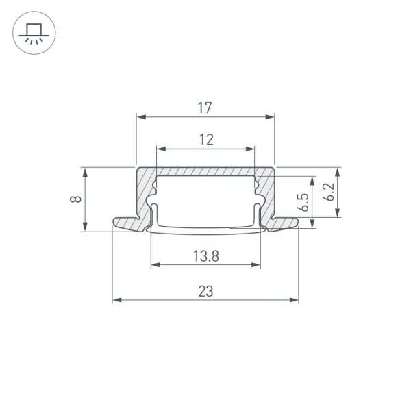 Профиль Arlight 044237(1)