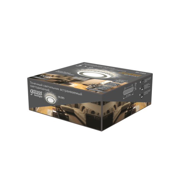 Встраиваемый светильник Gauss BL085