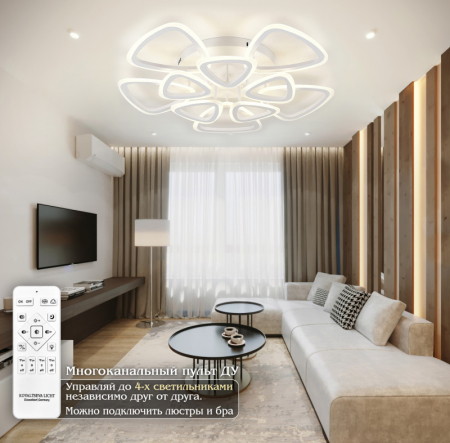 Накладная люстра Natali Kovaltseva LED LAMPS 81127/7C