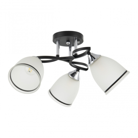 Накладная люстра Arte Milano 325885/3A BK+CR