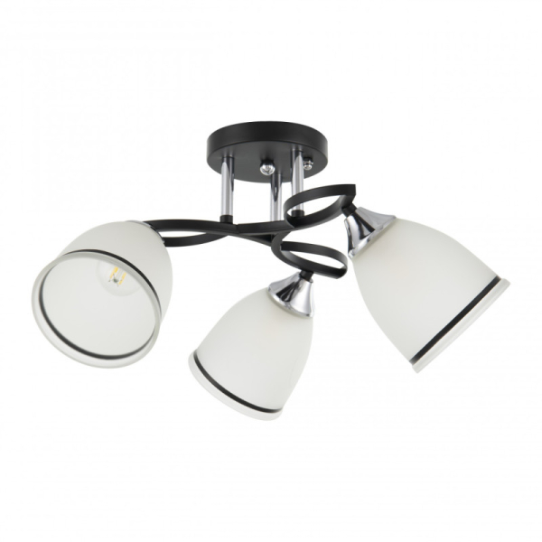 Накладная люстра Arte Milano 325885/3A BK+CR