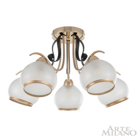 Накладная люстра Arte Milano 323306/5 FG+BK