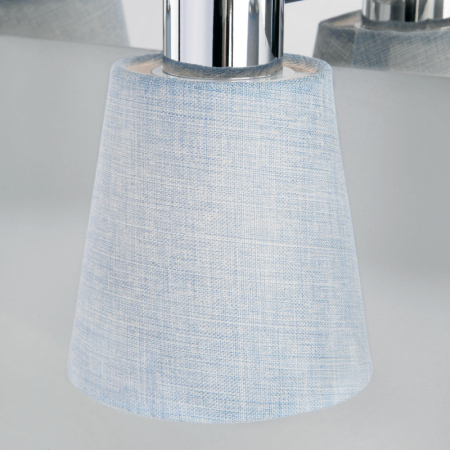 Спот Eurosvet 20080/3 хром/голубой