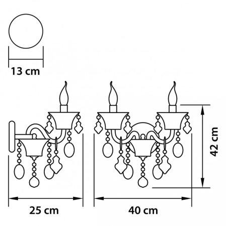 Бра Lightstar 710622