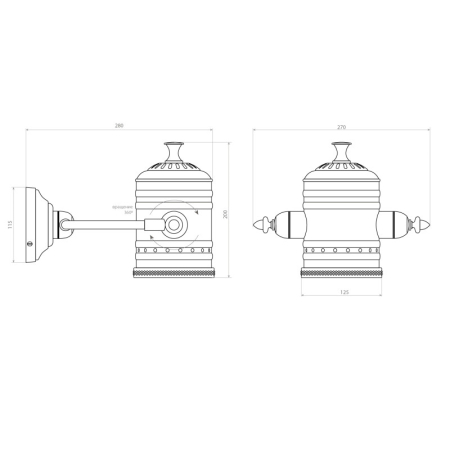 Бра Covali WL-30858