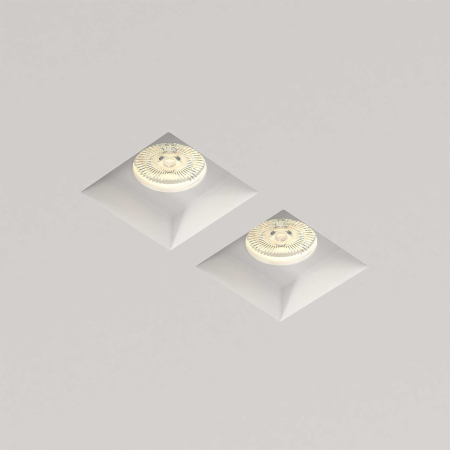 MAIA 80 DUO FLAT Встраиваемый потолочный гипсовый светильник