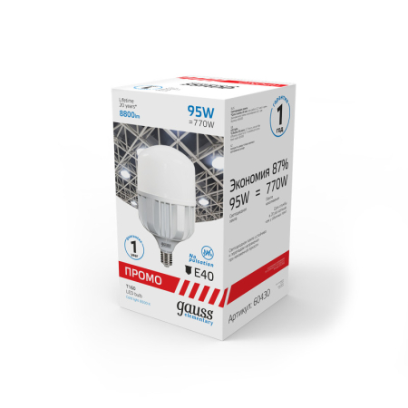 Светодиодная лампа Gauss 60430
