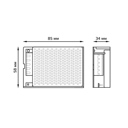 Блок питания для светодиодной ленты Gauss 202003030