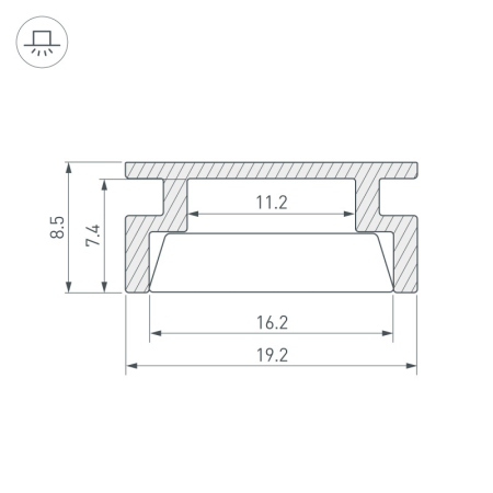 Профиль Arlight 019190