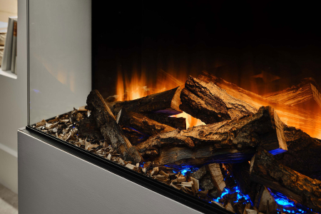 British Fires New Forest 1900 with Deluxe Real logs