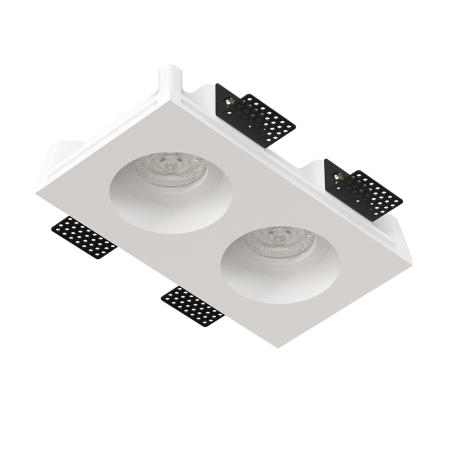 IZAR 80 DUO FLAT Встраиваемый потолочный гипсовый светильник