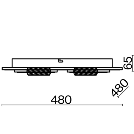 Накладной светильник Freya FR6049CL-L95W