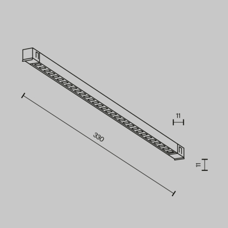 Светильник на шине Maytoni Technical TR241-2-6W4K-B