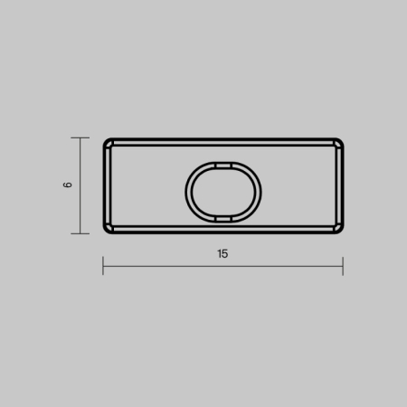 Заглушка профиля Maytoni Technical 642019