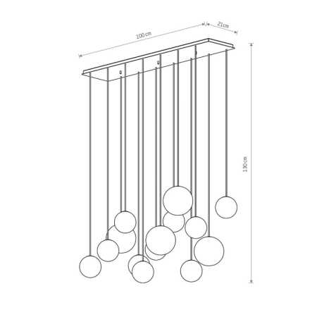 Подвесная люстра Nowodvorski 11408