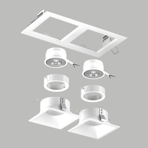 Встраиваемый светильник Lightstar D5260606WMOD