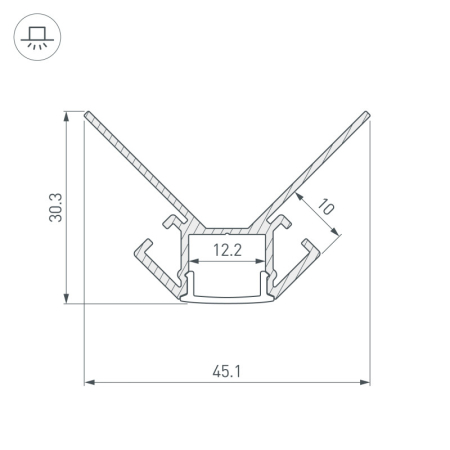 Профиль Arlight 023889