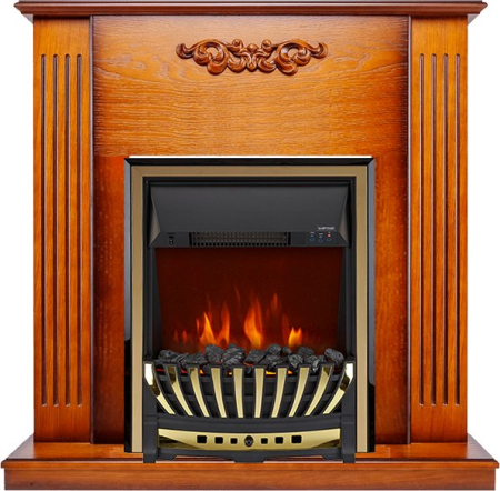Royal Flame Каминокомплект Lumsden - Дуб антик с очагом Aspen Gold