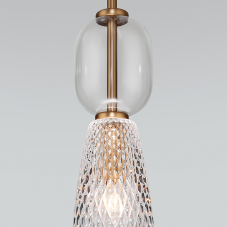 Подвесной светильник Eurosvet 50211/1 прозрачный