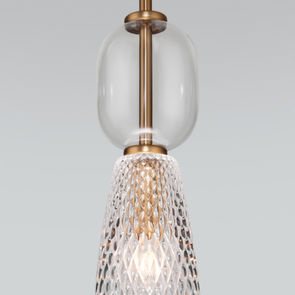 Подвесной светильник Eurosvet 50211/1 прозрачный