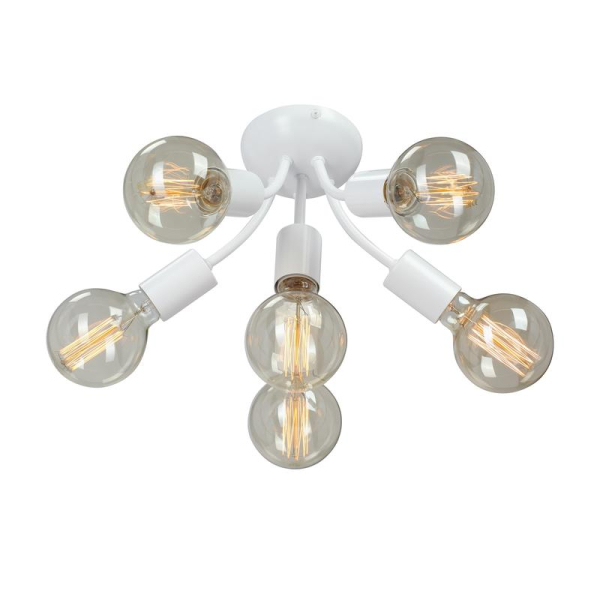 Люстра 6xE27 макс. 40Вт Vitaluce V3927-0/6PL