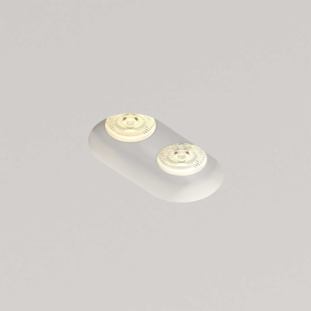 IZAR DUO FLAT Встраиваемый потолочный гипсовый светильник