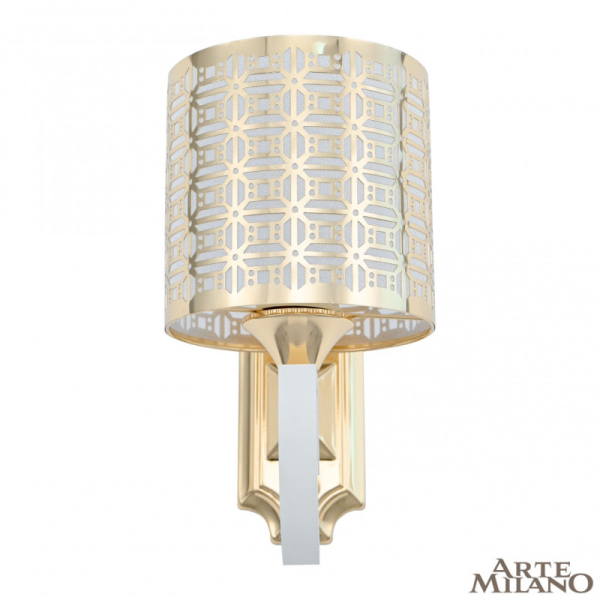 Бра Arte Milano 308857/1W Wh/Gd