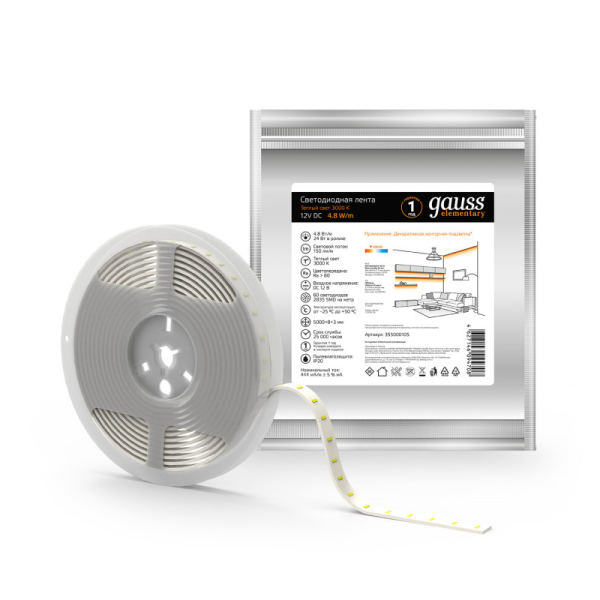 Лента Gauss 355000105